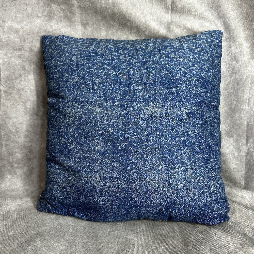 15x15 Cottagecore Quilted Throw Pillow‎ Country Floral Scene Grannycore - Picture 8 of 8
